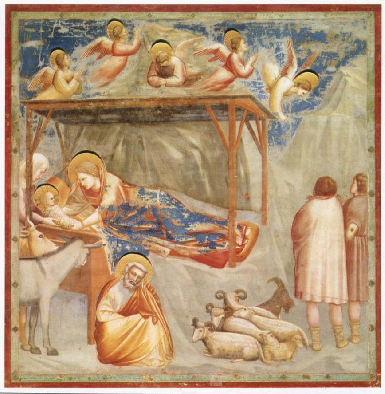 GIOTTO di Bondone Birth of Christ Germany oil painting art